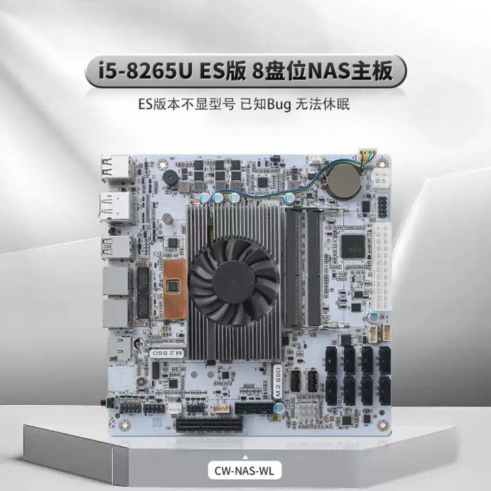 Płyta główna Mini-ITX White M1 – Mini Itx Dual 2.5G Nas Motherboard recenzja i cena