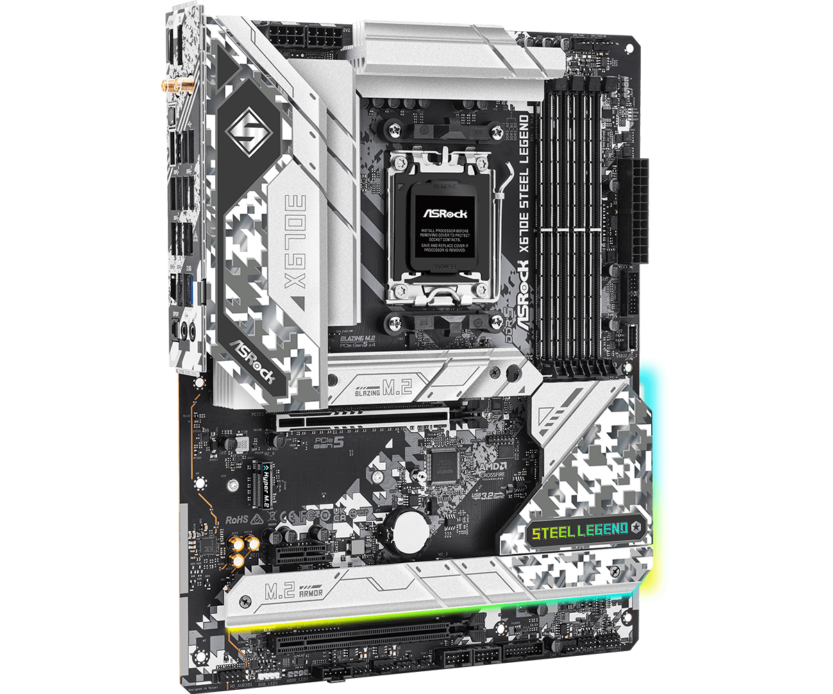 Płyta główna ASROCK X670E STEE – X870E Atx Motherboard recenzja i cena